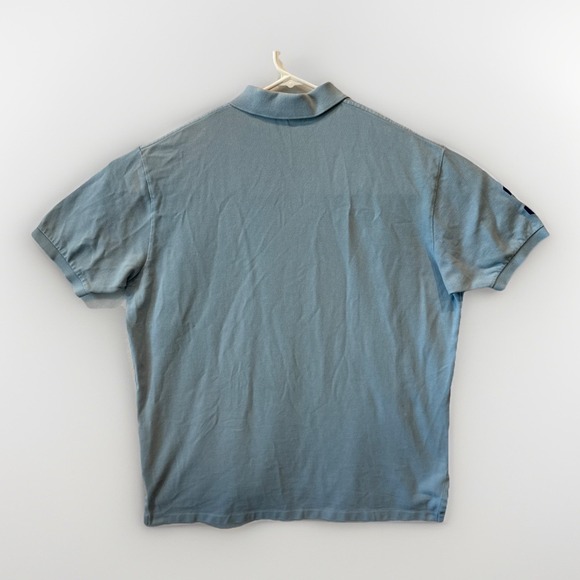 Polo Ralph Lauren Big Pony Polo Shirt Short Sleeve Baby Blue #3 Men's Size XL - Picture 7 of 8